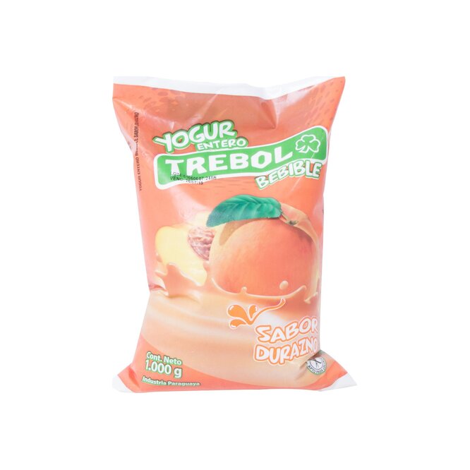 YOGHURT TREBOL SCH 1 LT. DURAZNO