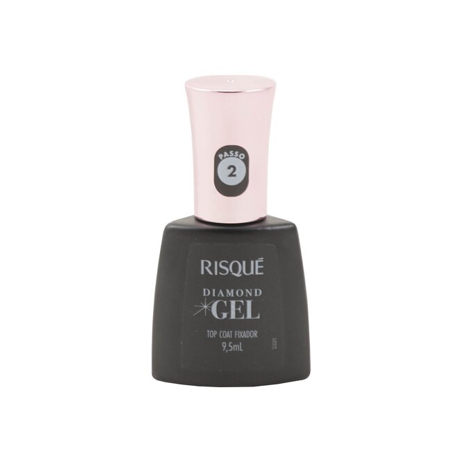 Esmalte para uñas en gel fijador top coat Risqué 9 ml