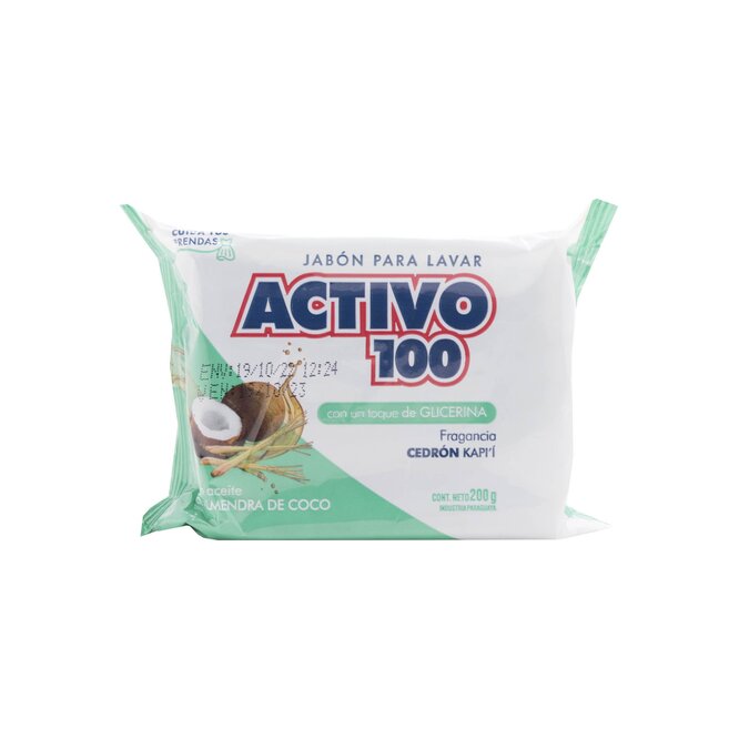 JABON P/LAVAR ACTIVO100 CEDR/KAPI'I 200G