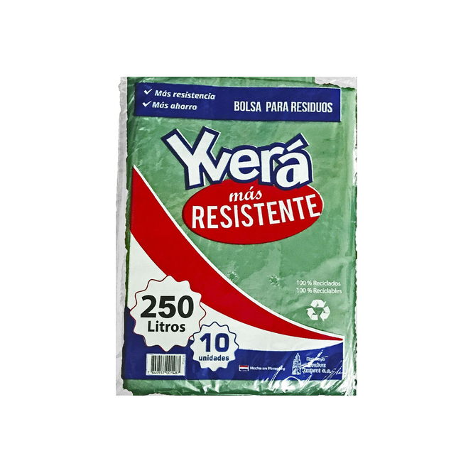 BOLSA PARA RESIDUOS RESISTENTE 250L YVER