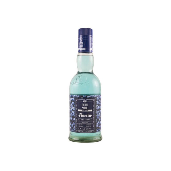 Cóctel sabor a arándano en botella Fortín 450 ml