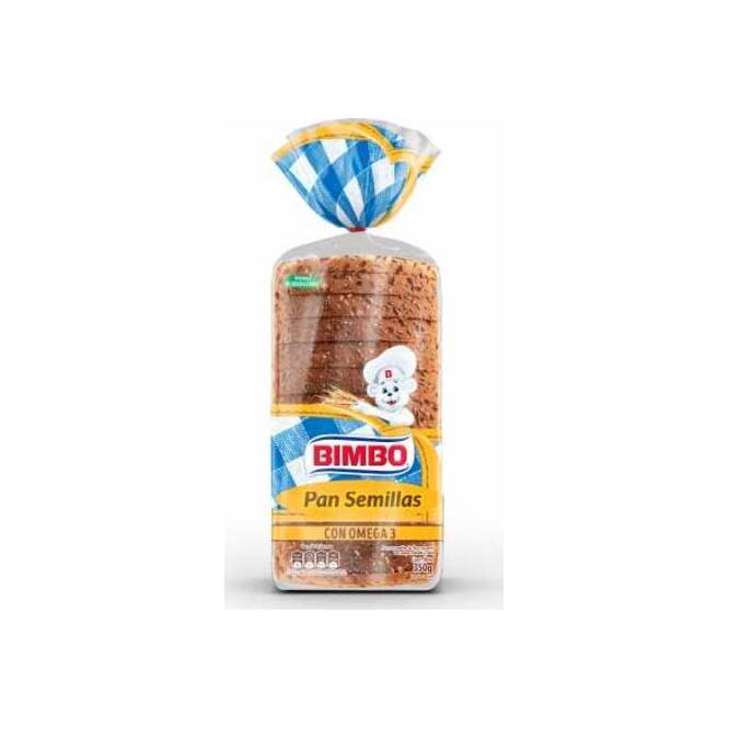 Pan de sándwich con semillas Bimbo 350 gramos
