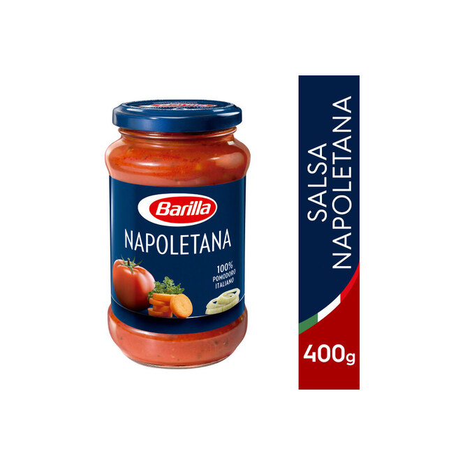 Salsa napoletana en frasco Barilla 500 Gramos