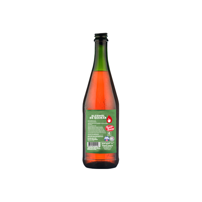 Alcohol de quemar en botella Base Base 350 ml