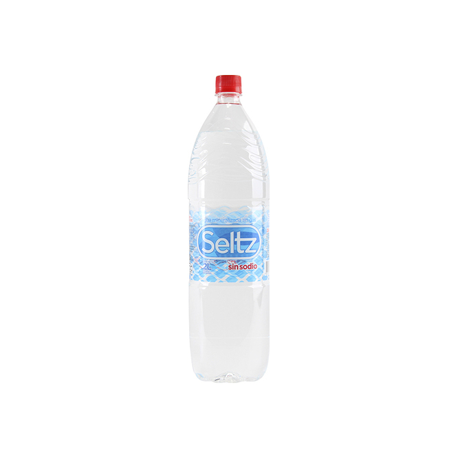 Agua mineral sin gas Seltz 2 litros