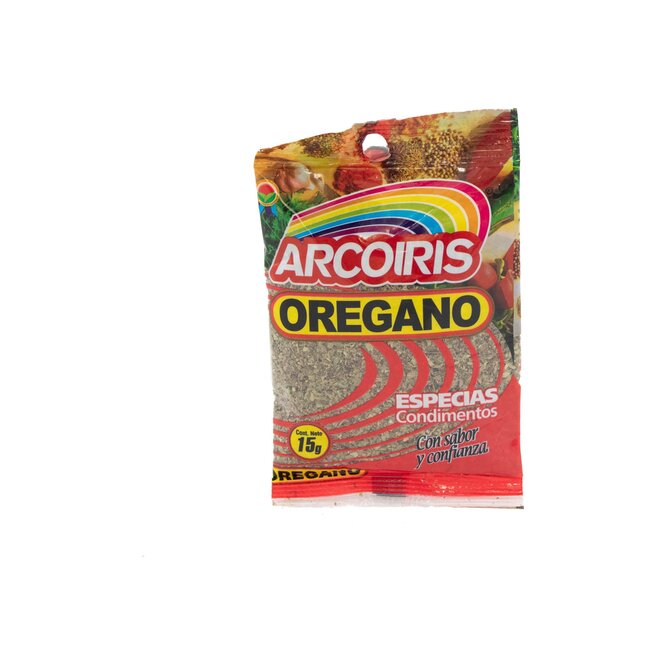 Orégano paquete Arcoíris 15 gramos