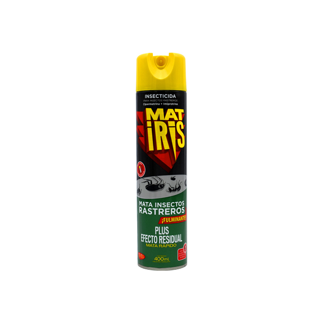 Insecticida mata insectos rastreros en aerosol Matiris 400 ml