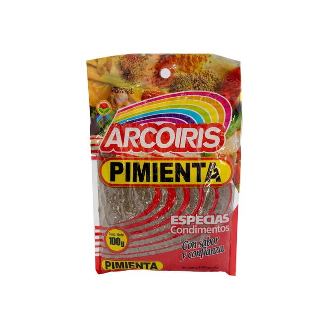 Pimienta molida Arcoiris 100 gramos
