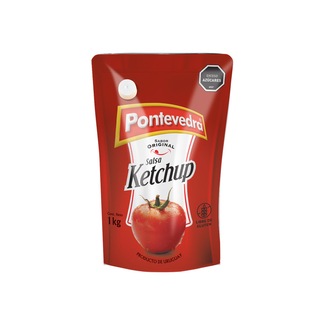 Ketchup doypack Pontevedra 1 kilo