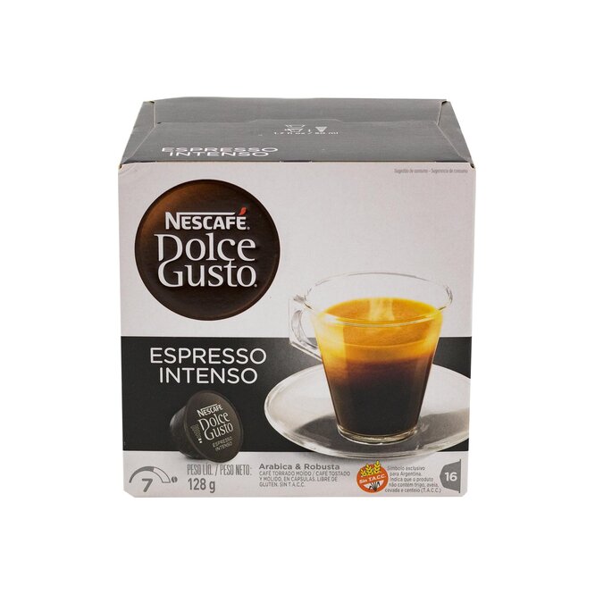 Café dolce gusto espresso intenso 16 cápsulas Nescafé