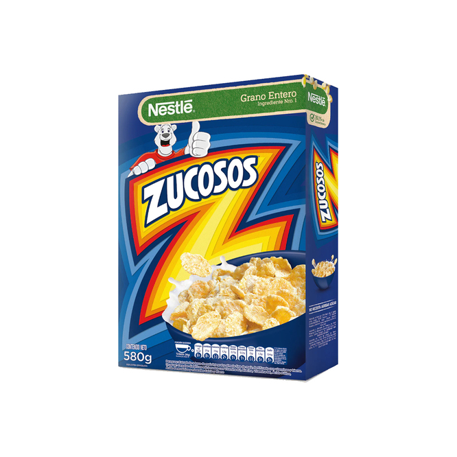 Cereales a base de maíz Zucosos 580 gramos