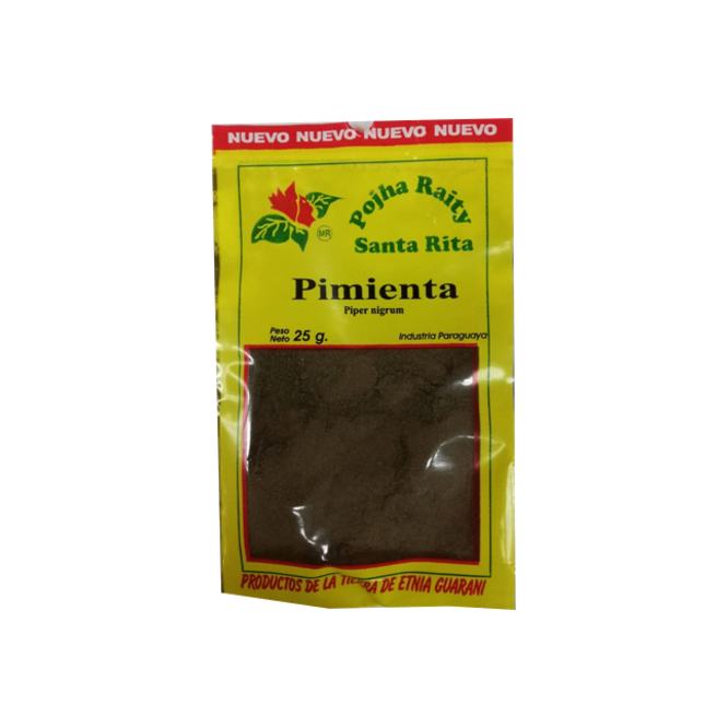 PIMIENTA MOLIDA SANTA RITA SOB. 25 GR.