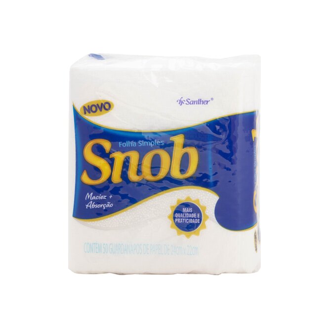 Servilletas 24x22cm Snob 50 unidades
