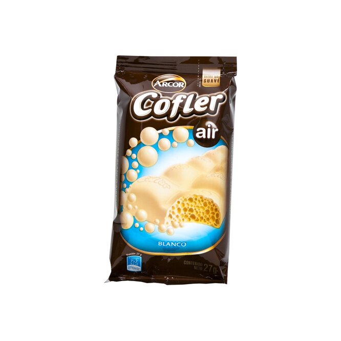 Chocolate blanco Cofler paquete 27 gramos