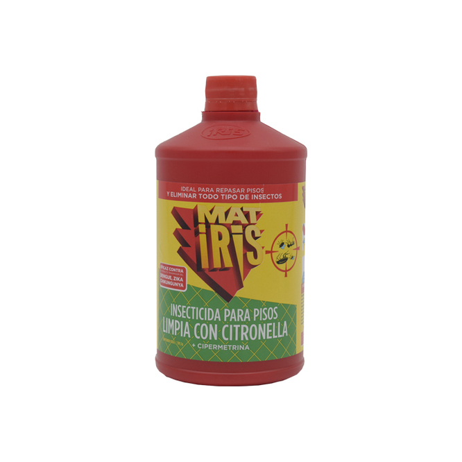 Insecticida para pisos con citronella en frasco Matiris 800 ml
