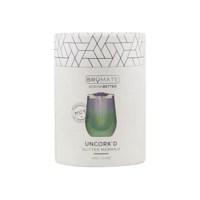 VASO TERMICO GLITTER BRUMATE 414 ML