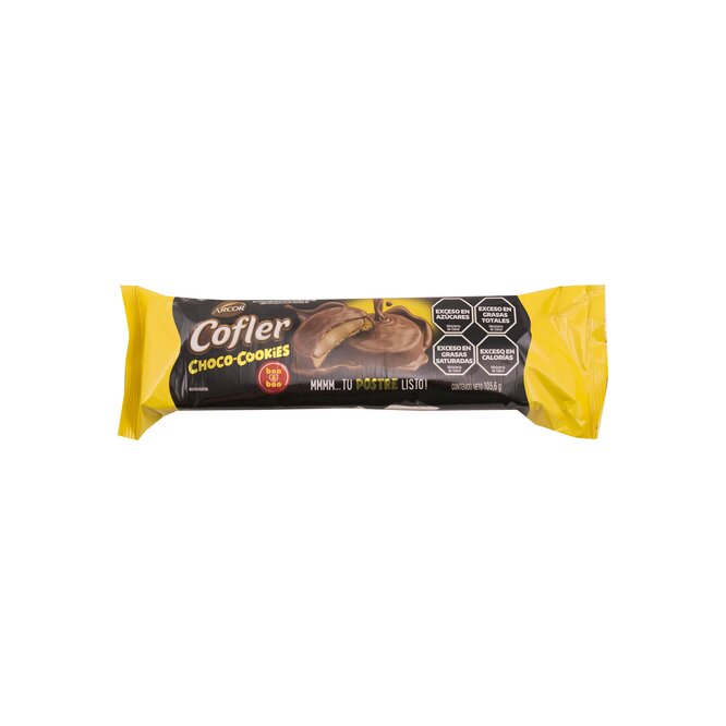 Galletita chocolate leche maní Cofler 105 gramos
