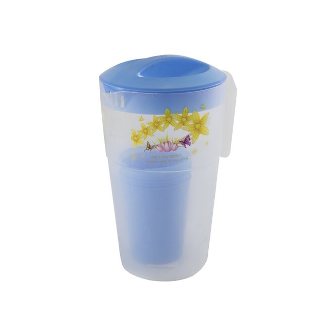 JARRA D/PLASTICO C/SET D/VASOS IW REF B0