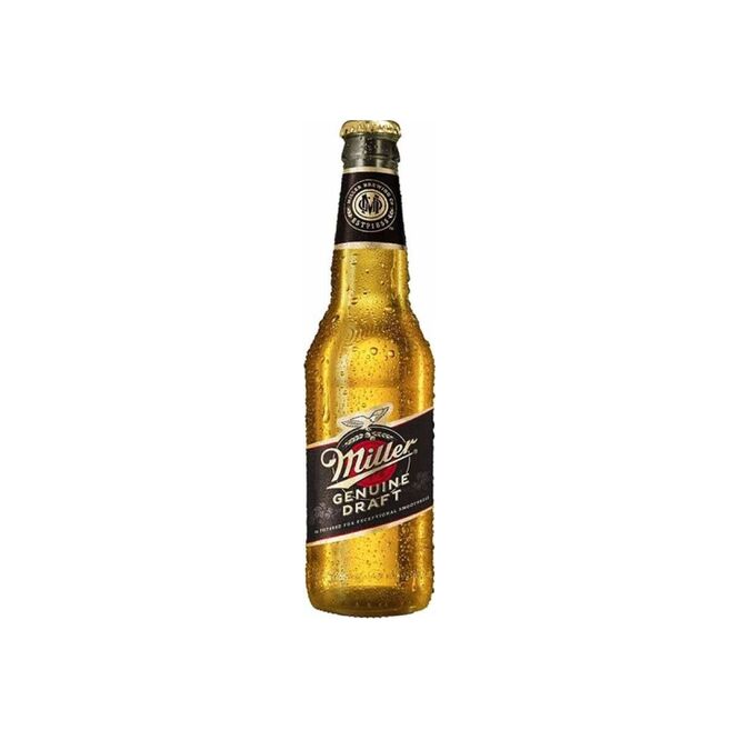 Cerveza Genuine Draft en Botella Miller 355 ml