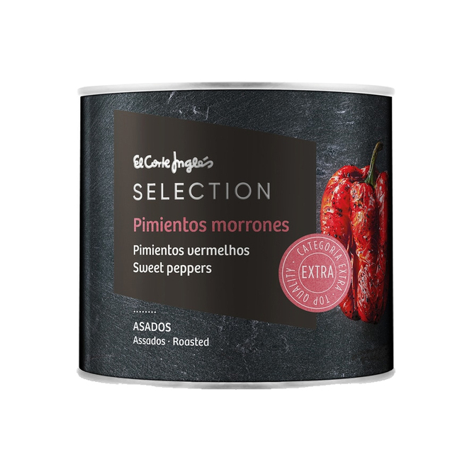 Pimiento morrones en lata El Corte Inglés 125 gramos