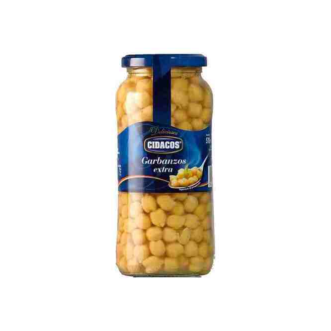GARBANZOS EXTRA CIDACOS 570GR FCO