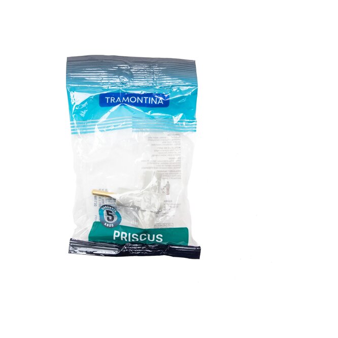 FICHA TRIPLE 10A/250V GRIS TRAMONTINA