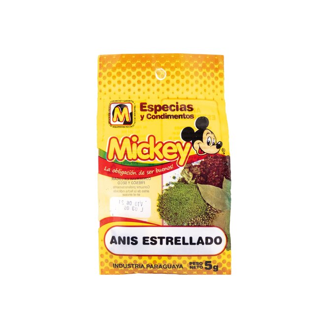 Anís estrellado Mickey 5 gramos