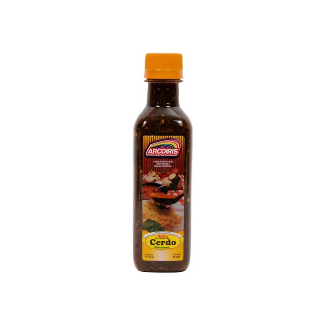 Salsa para cerdo frasco Arcoíris 250 ml