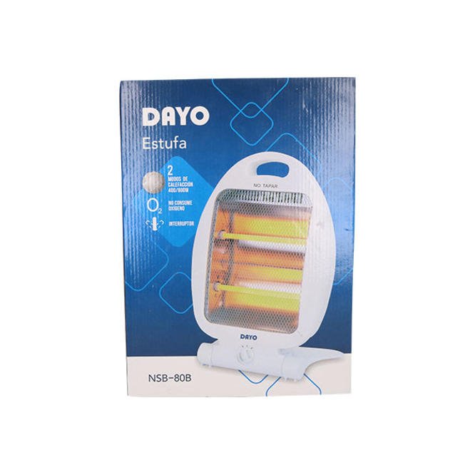 ESTUFA QUARTZ HEATER DAYO S/E REF NSB80B