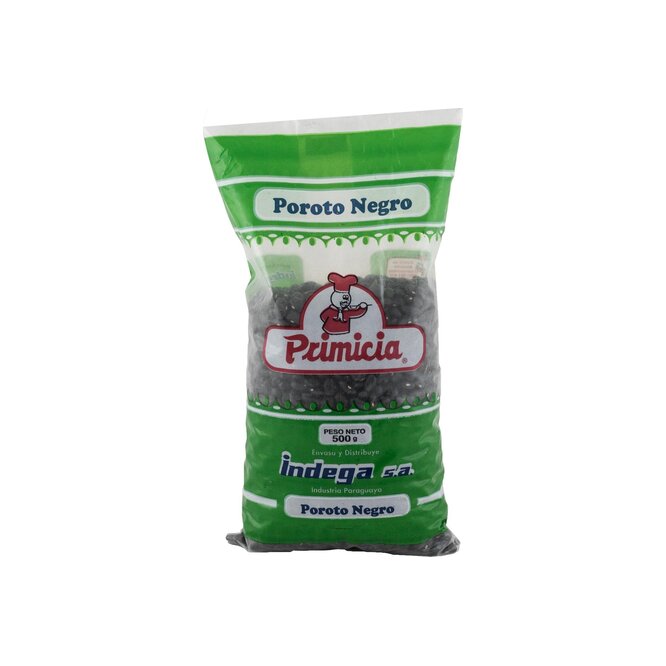 Poroto negro paquete Primicia 500 gramos