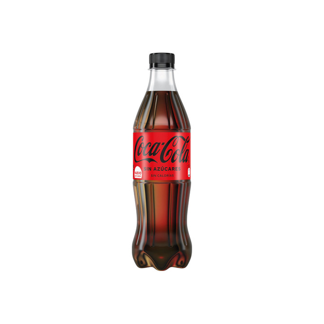 Gaseosa Sin Azúcares Descartable Coca Cola 500 ml