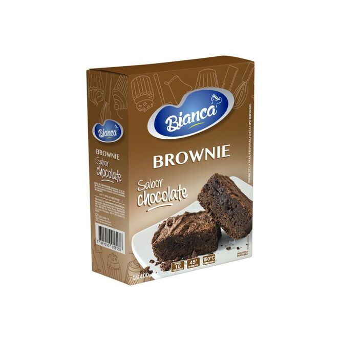 Polvo para preparar brownie Bianca 400 gramos