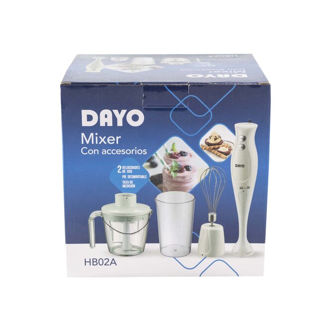 Mixer con accesorios ref. hb02 Dayo