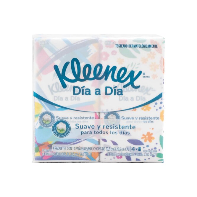 PAÑUELITOS DESEC ORIG 4X10UN KLEENEX PAQ