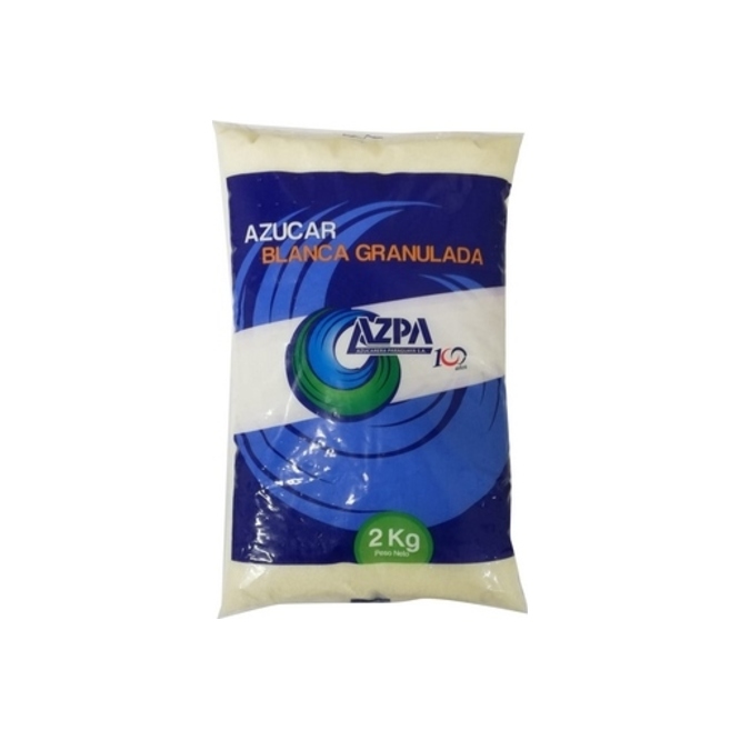 Azúcar blanca granulada Azpa 2 kilos