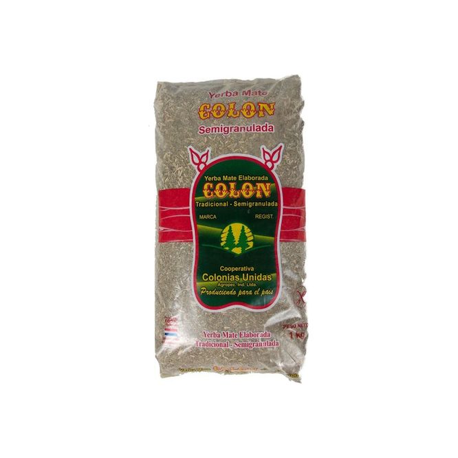 Yerba mate semigranulada Colon 1 kilo