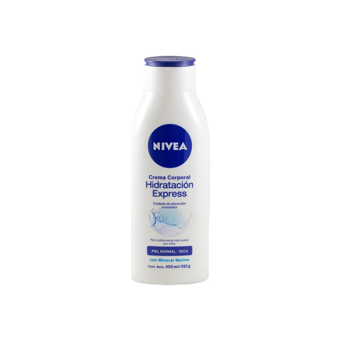 Crema hidratación body lotion Frasco Nivea 400 ml