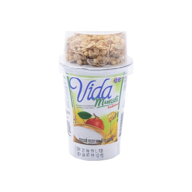 YOGHURT VIDA MUESLI TRADICIONAL CO.OP 15