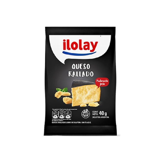Queso Rallado Ilolay 40 gramos