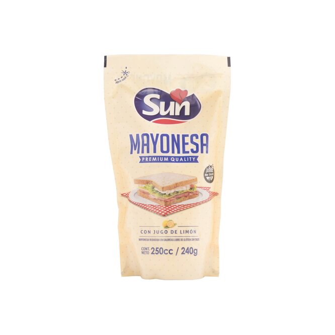 MAYONESA SUN PREMIUM QUALITY 240 GR