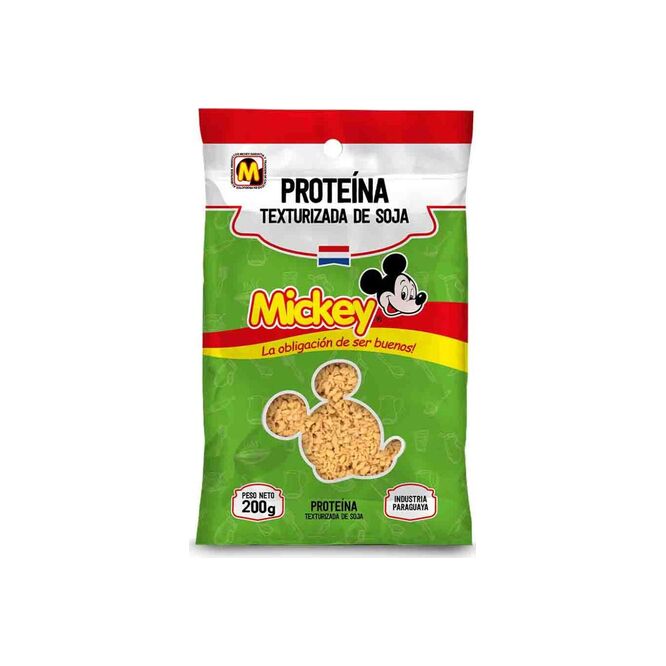 Carne de soja Mickey 200 gramos