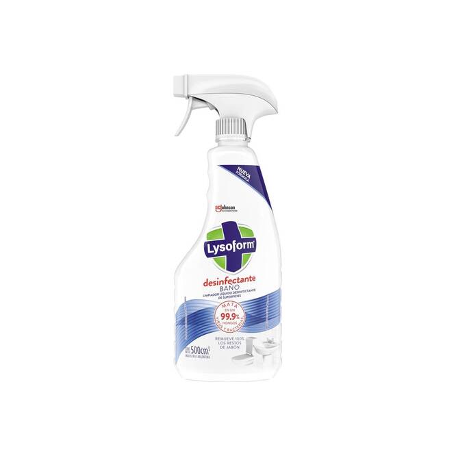 Limpiador líquido desinfectante para baño Lysoform 500 ml