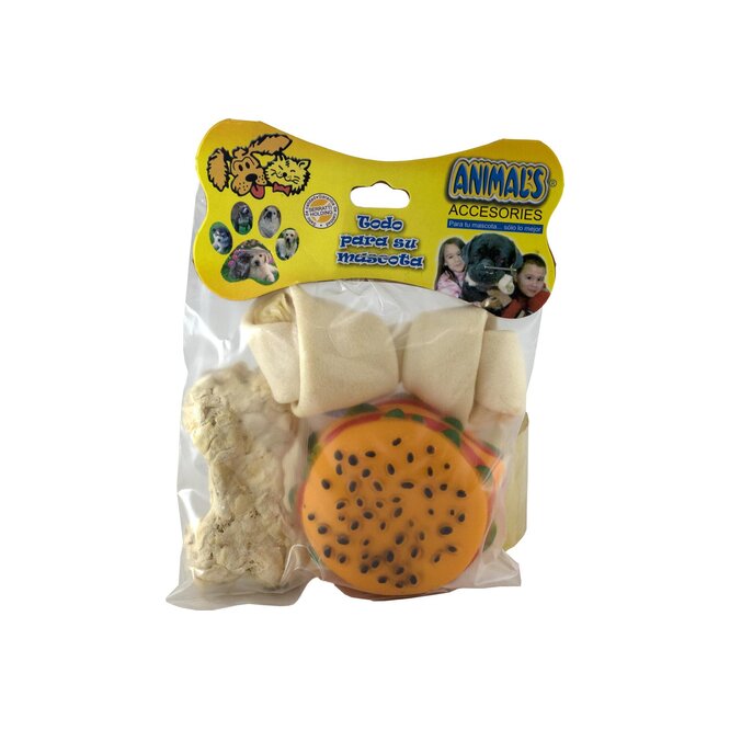 JUGUETES ANIMAL P/PERRO 1UN