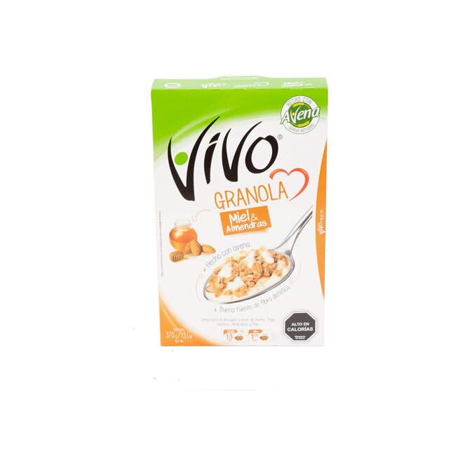 CEREAL GRANOLA MIEL/ALMENDRAS VIVO  330G
