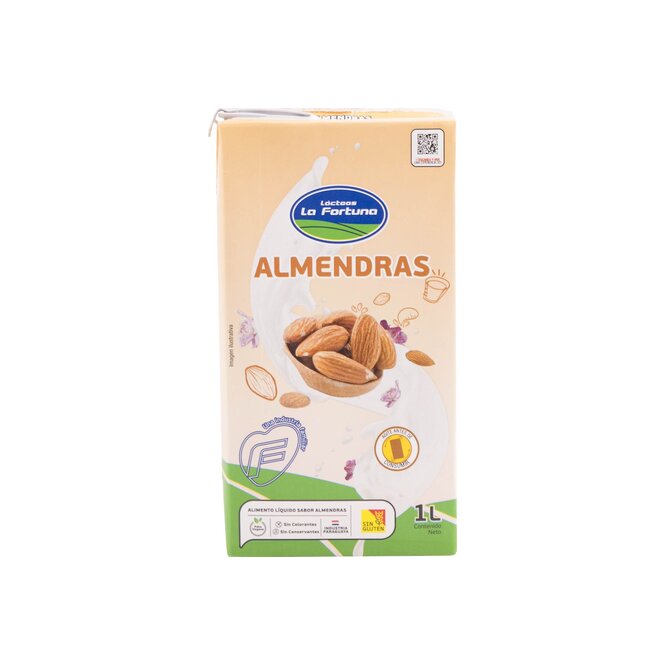 Alimento líquido sabor almendras La Fortuna 1 litro