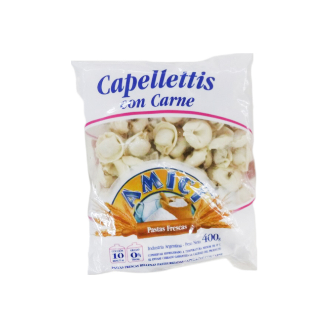 CAPELLETTIS CCARNE 400GR AMICI PAQ