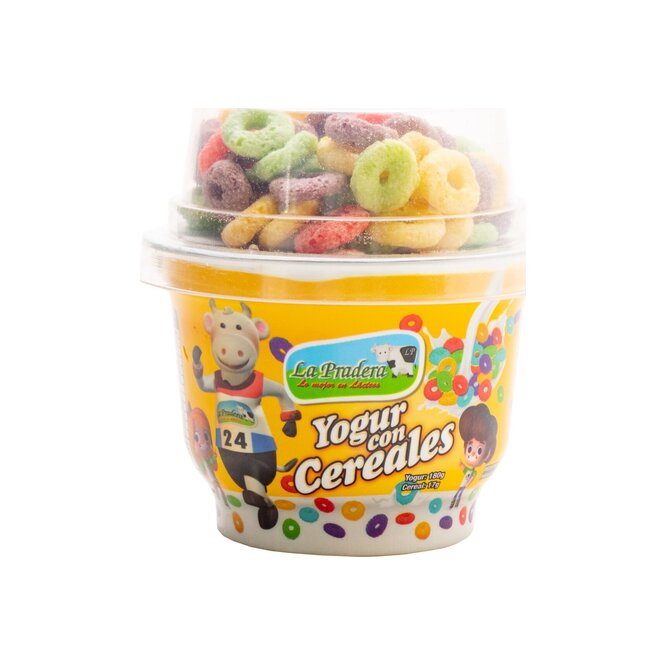 Yogurt con cereal La Pradera 197 gramos