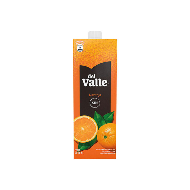 Jugo sabor naranja tetra Del Valle 1,5 litros