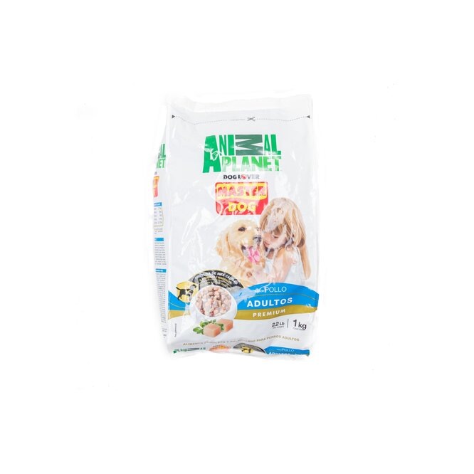 Alimento para perro sabor pollo arroz vegetal Master Dog 1 kilo