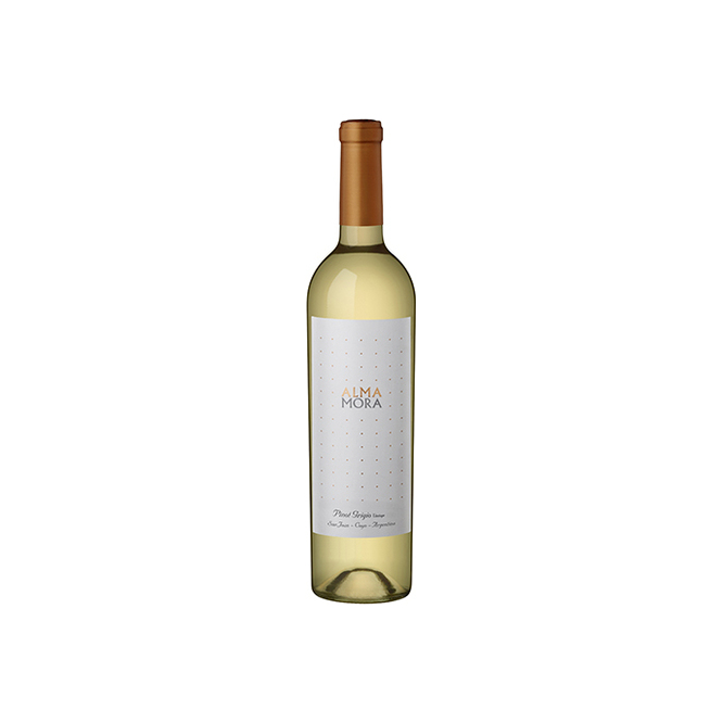 Vino pont grig botella Alma Mora 750 ml